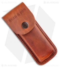 Bear And Son Delrin Lockback Knife (3.75" Satin) 397 -Knives Shop Bear And Son Lockback Folding Knife Delrin Satin 397 BHQ 94458 ns sheath