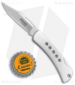 Bear Edge 115 Lockback Knife Stainless Steel (2.1" Satin) -Knives Shop Bear Edge 115 stainless steel satin BHQ 68044 er size