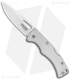 Bear Edge Money Clip 2.75" Lockback Knife (2." Satin) 61524