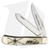 Bear & Son 2015 Christmas Trapper 4.125" Pocket Knife White Smooth Bone 1 Bear & Son 2015 Christmas Trapper 4.125" Pocket Knife White Smooth Bone -Knives Shop Bear Son 2015 christmas trapper white smooth bone BHQ 39401 er