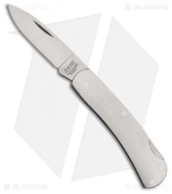 Bear & Son Executive Lockback Knife Stainless Steel (2.125" Satin) 125