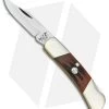 Bear & Son Lockback Knife Red Stag Bone (2.25" Satin) CRSB26