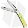 Bear & Son Little Trapper Yellow Delrin Pocket Knife (2.25" Satin) C354 1/2 -Knives Shop Bear Son little trapper yellow delrin satin BHQ 39421 er
