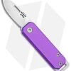 Bear & Son 109 Slip Joint Pocket Knife Purple Aluminum (1.5" Satin) -Knives Shop Bear and Son 109 SJ Pocket Purple Aluminum Satin BHQ 122091 jr