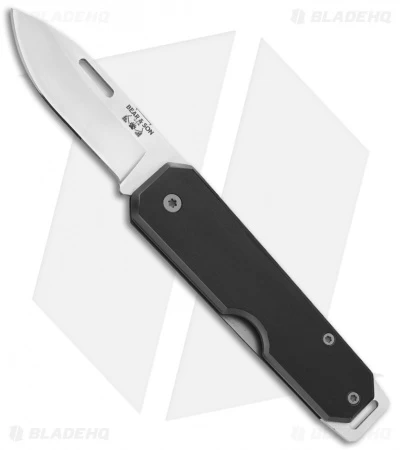 Bear & Son 110 Slip Joint Pocket Knife Black Aluminum (2.4" Satin) 3 Bear & Son 110 Slip Joint Pocket Knife Black Aluminum (2.4" Satin)
