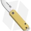 Bear & Son 109 Slip Joint Pocket Knife Yellow Aluminum (1.5" Satin) 2 Bear & Son 109 Slip Joint Pocket Knife Yellow Aluminum (1.5" Satin) -Knives Shop Bear and Son Aluminum SJ Yellow Satin BHQ 107783 jr