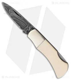 Bear & Son Cutlery Mini Executive Lockback Knife (1.5" Damascus) IV40D