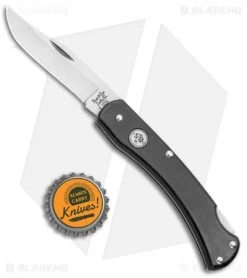Bear & Son Lock Back Knife Delrin (3.75" Satin) -Knives Shop Bear and Son LB Delrin Satin 305 BHQ 94456 jr bottlecap