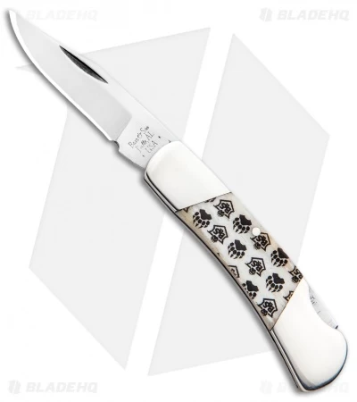Bear & Son Lockback Knife White Bone (2.25" Satin) WBJB26 3 Bear & Son Lockback Knife White Bone (2.25" Satin) WBJB26