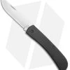 Bear & Son Large Farmhand Slip Joint Knife Black Aluminum (3.4" Satin) -Knives Shop Bear and Son Large Farmhand SJ Black Satin BHQ 138114 jr