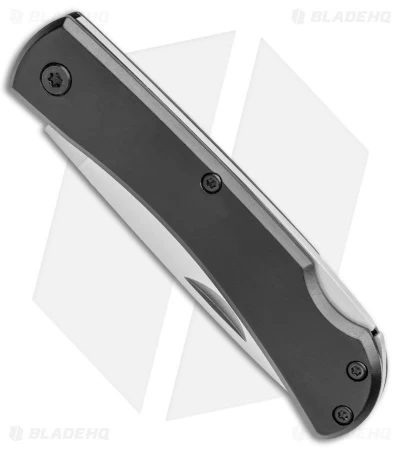 Bear & Son Small Farmhand Lock Back Knife Black Aluminum (2.75" Satin) 3 Bear & Son Small Farmhand Lock Back Knife Black Aluminum (2.75" Satin) - Image 2