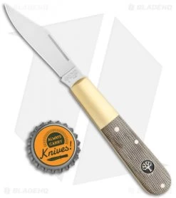 Boker Barlow Expedition 3.25" Traditional Pocket Knife Green Micarta Brass 9 Boker Barlow Expedition 3.25" Traditional Pocket Knife Green Micarta Brass -Knives Shop Boker Barlow Expedition 112941 BHQ 118351 jr bottlecap