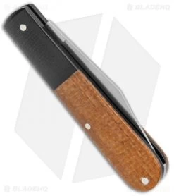 Boker Barlow Integral Pocket Slip Joint Knife Jute Micarta (3.25" Satin) -Knives Shop Boker Barlow Integral Pocket Knife Jute Micarta Satin 110943 BHQ 120616 jr side