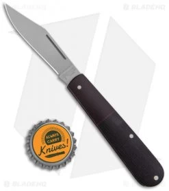 Boker Barlow Integral Pocket Slip Joint Knife Black Canvas Micarta (3.25" Satin) 9 Boker Barlow Integral Pocket Slip Joint Knife Black Canvas Micarta (3.25" Satin) -Knives Shop Boker Barlow Integral Pocket Knife Micarta SW 111943 BHQ 120617 jr bottlecap