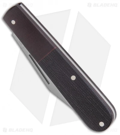 Boker Barlow Integral Pocket Slip Joint Knife Black Canvas Micarta (3.25" Satin) 4 Boker Barlow Integral Pocket Slip Joint Knife Black Canvas Micarta (3.25" Satin) - Image 2