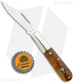 Boker Barlow Pocket Knife Curly Birch Wood (3.3" Satin) 117941 -Knives Shop Boker Barlow Pocket Knife Curly Birch Wood 117941 BHQ 120614 jr bottlecap