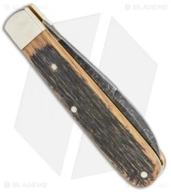 Boker Barlow Prime Pocket Knife Castle Wood (3.875" Acid Wash) -Knives Shop Boker Barlow Prime Castle Wood 113942 BHQ 105704 jr side