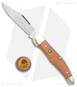 Boker Folding Hunter Lockback Knife Plumwood (4" Satin) 111013 9 Boker Folding Hunter Lockback Knife Plumwood (4" Satin) 111013 -Knives Shop Boker Folding Hunter LB Plumwood Satin 111013 BHQ 105695 jr bottlecap