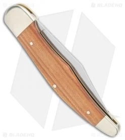 Boker Folding Hunter Lockback Knife Plumwood (4" Satin) 111013 8 Boker Folding Hunter Lockback Knife Plumwood (4" Satin) 111013 -Knives Shop Boker Folding Hunter LB Plumwood Satin 111013 BHQ 105695 jr side