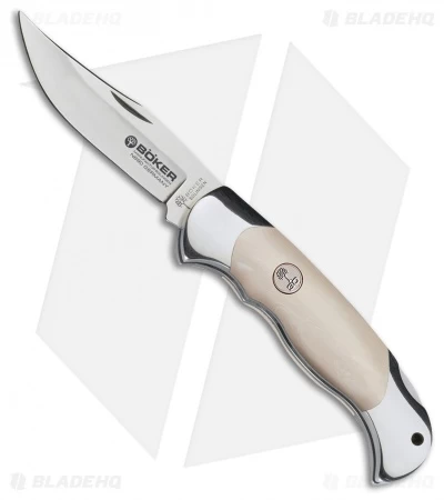 Boker Scout Lockback Anniversary Knife Elforyn (3.125" Satin) 112800 3 Boker Scout Lockback Anniversary Knife Elforyn (3.125" Satin) 112800