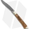 Boker Trapper Asbach Uralt Slip Joint Knife Oak Wood (3.35" Damascus) -Knives Shop Boker Trapper Asbach Uralt SJ Oak Wood Damascus BHQ 137743 jr