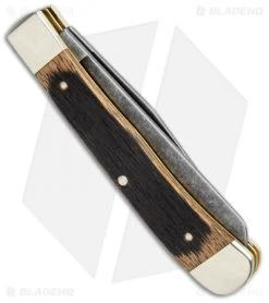 Boker Trapper Pocket Knife 4.25" Beer Barrel W/ Acid Washed Blades -Knives Shop Boker Trapper Beer Barrel Acid Washed Blades 112525BHQ BHQ 101589 jr side