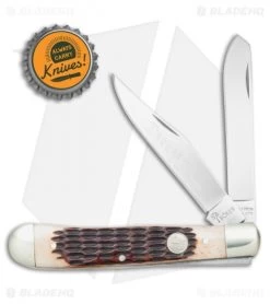 Boker Trapper Pocket Knife 4.25" Brown Jigged Bone 110732 9 Boker Trapper Pocket Knife 4.25" Brown Jigged Bone 110732 -Knives Shop Boker Trapper Brown Jigged Bone BO110732 BHQ 40075 jr bottlecap