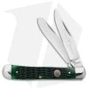 Boker Trapper Traditional Pocket Knife Jigged Green Bone (Polish D2) -Knives Shop Boker Trapper Traditional Pocket Knife Jigged Green Bone Polish D2 BHQ 146650 td