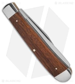 Boker Trapper Traditional Pocket Knife Smooth Rosewood (Polish D2) 8 Boker Trapper Traditional Pocket Knife Smooth Rosewood (Polish D2) -Knives Shop Boker Trapper Traditional Pocket Knife Smooth Rosewood Polish D2 BHQ 146651 td side