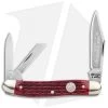 Boker Whittler Pocket Knife Jigged Red Bone 110280SRB -Knives Shop Boker Whittler Pocket Jigged Red Bone 110280SRB BHQ 117267 jr