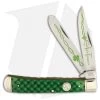 Brian Wilhoite Good Luck Trapper Slip Joint Knife Green Polymer (Polish) 1 Brian Wilhoite Good Luck Trapper Slip Joint Knife Green Polymer (Polish) -Knives Shop Brian Wilhoite Good Luck Trapper Green Polymer mirror BHQ 53048 er