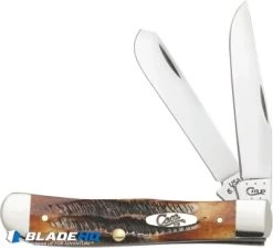 Case Trapper Knife 4.125" 6.5 Bonestag Jigged Bone (6.5254 SS) 3573