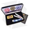 Case American Hero Trapper Pocket Knife 4.125" Blue Corelon (9254 SS) -Knives Shop Case American Hero Trapper blue corelon BHQ 72729 er