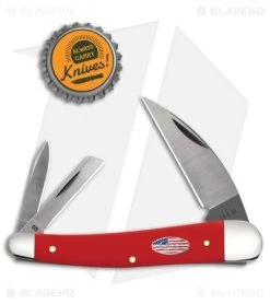 Case American Workman Seahorse Whittler Pocket Knife 4" Smooth Red Synthetic 9 Case American Workman Seahorse Whittler Pocket Knife 4" Smooth Red Synthetic -Knives Shop Case American Workman Seahorse Whittler Pocket Knife 4in Smooth Red Synthetic BHQ 122344 td size