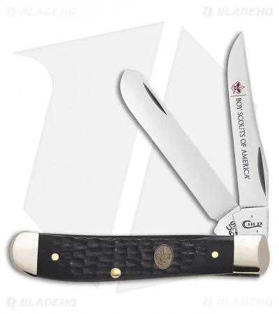 Case BSA Mini Trapper Traditional Knife 3.5" Navy Blue Jig Bone (6207 SS) 18047 3 Case BSA Mini Trapper Traditional Knife 3.5" Navy Blue Jig Bone (6207 SS) 18047