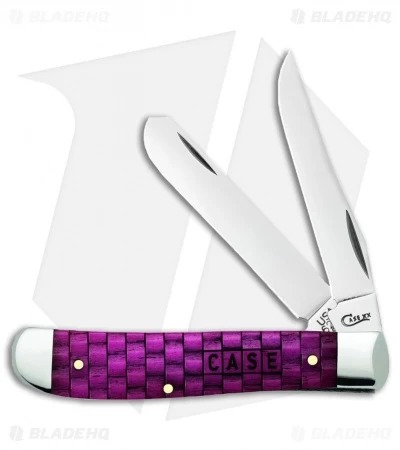 Basket Weave Natural Bone Smooth Merlot Color Wash Mini Trapper (6207 SS) 3 Basket Weave Natural Bone Smooth Merlot Color Wash Mini Trapper (6207 SS)