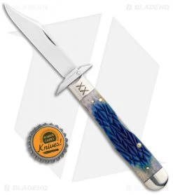 Burnt Cheetah® Lockback Knife 4.375" Purple Tribal Jig Bone (6111 1/2L SS) 9 Burnt Cheetah® Lockback Knife 4.375" Purple Tribal Jig Bone (6111 1/2L SS) -Knives Shop Case Burnt Cheetah LB Purple Tribal Jig Bone SS 61802 BHQ 101131 jr bottlecap