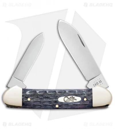 Case Canoe Knife 3.625" Worn Gray Bone CV Crandall Jig (62131 CV) 58415 3 Case Canoe Knife 3.625" Worn Gray Bone CV Crandall Jig (62131 CV) 58415