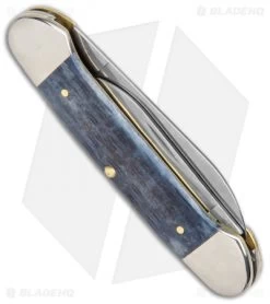 Case Canoe Knife 3.625" Worn Gray Bone CV Crandall Jig (62131 CV) 58415 8 Case Canoe Knife 3.625" Worn Gray Bone CV Crandall Jig (62131 CV) 58415 -Knives Shop Case Canoe Knife Gray Bone CV Crandall Jig 58415 BHQ 123438 jr side