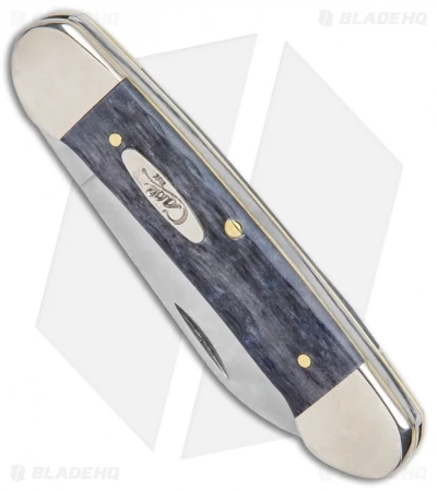 Case Canoe Knife 3.625" Worn Gray Bone CV Crandall Jig (62131 CV) 58415 4 Case Canoe Knife 3.625" Worn Gray Bone CV Crandall Jig (62131 CV) 58415 - Image 2