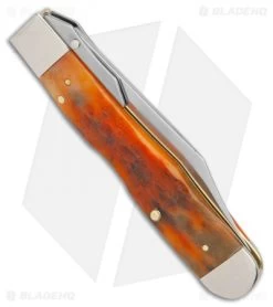 Case Cheetah Pocket Knife 4.375" Autumn Bone Jig (611101/2L SS) 52137 8 Case Cheetah Pocket Knife 4.375" Autumn Bone Jig (611101/2L SS) 52137 -Knives Shop Case Cheetah Autumn Bone Jig 10984 BHQ 101087 jr side