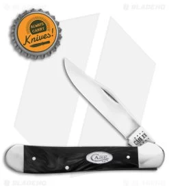 Case Copperhead Pocket Knife Black Pearl Kirinite (3" Polish) 23672 -Knives Shop Case Copperhead Knife Black Pearl Kirinite BHQ 138429 td size