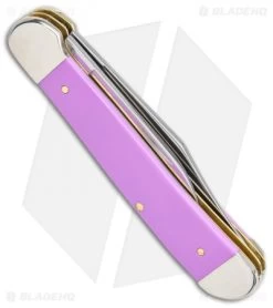 Case Copperhead Pocket Knife 3.875" Lilac Ichthus 39161 -Knives Shop Case Copperhead Pocket Knife Lilac Ichthus SS BHQ 121943 jr side