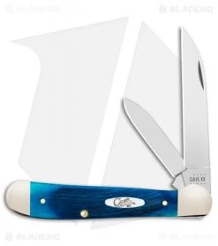 Case Copperhead Pocket Knife 3.875" Sawcut Jigged Caribbean Bone 09788