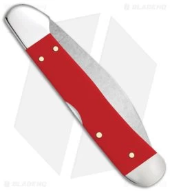 Case American Workman CopperLock Knife 4.25" Red Polymer (1549WL SS) 73935 -Knives Shop Case Cutlery American Workman Cs Smooth R BHQ 150003 jr side