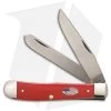 Case Cutlery American Workman Trapper Traditional Pocket Knife 4.125" Red 13450 -Knives Shop Case Cutlery American Workman Trapper Red BHQ 81730 er