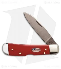Case Cutlery American Workman Tribal Traditional Knife 4.125" Red 13452