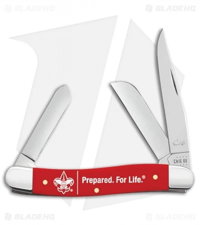 Case Medium Stockman Knife 3.6" BSA Red Synthetic (4318 CS) 3 Case Medium Stockman Knife 3.6" BSA Red Synthetic (4318 CS)