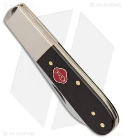 Case Cutlery Barlow Pocket Knife 3.37" Black Synthetic (21009 SS) 31274 -Knives Shop Case Cutlery Barlow Black Synthetic SS 31274 BHQ 100398 jr spine