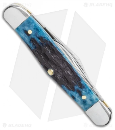 Case Half Whittler Pocket Knife 3.25" Blue Rogers Corn Cob Bone (6208 SS) 02862 5 Case Half Whittler Pocket Knife 3.25" Blue Rogers Corn Cob Bone (6208 SS) 02862 - Image 3